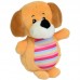 PELUCIA CACHORRINHO ARCO IRIS 19CM