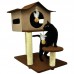ARRANHADOR CASA DE CUCO MR/BG 78X60X85CM