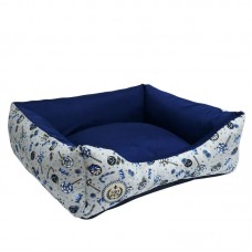 9073-2 - CAMA AGATA C/ ZIPER - G - AZ -70X70X18CM