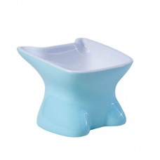 29124 - BEBEDOURO COMEDOURO CERAMIC AZ