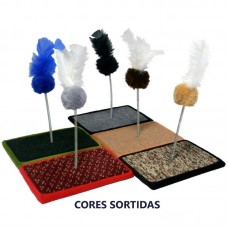 CAT-PR - BRINQUEDO CARPETE P/GATO 27X17CM