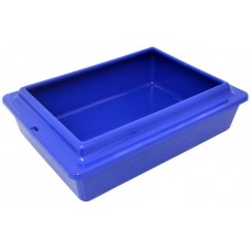 793-2 - BANDEJA HIG C/BORDA AZ 44,5X34X13 cm