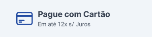 Pague com Cartão